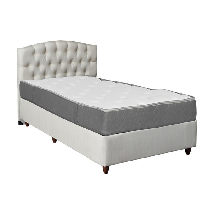 Lanse pakoworld single bed with storage cream 120x200cm