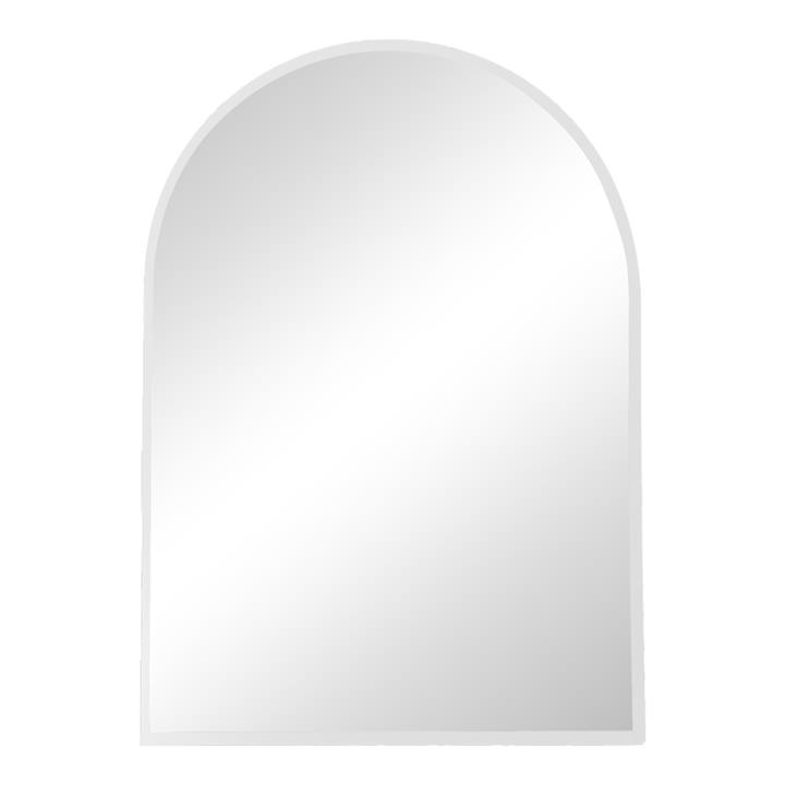 Mirror Mirrory Inart black aluminum 50x2.5x80cm