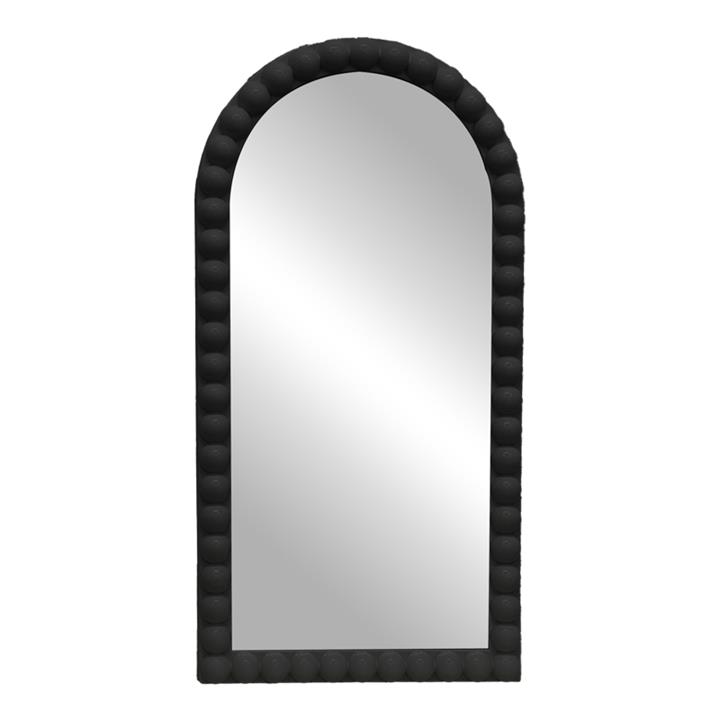 Mirror Pavlova Inart black pp 42x81x3.5cm