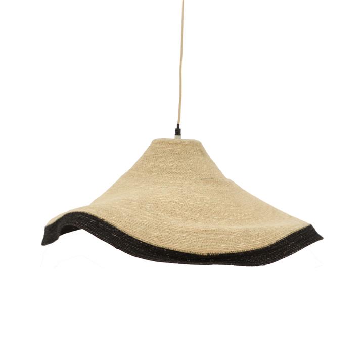 Ceiling lamp Hatty Inart E27 natural D60x115cm
