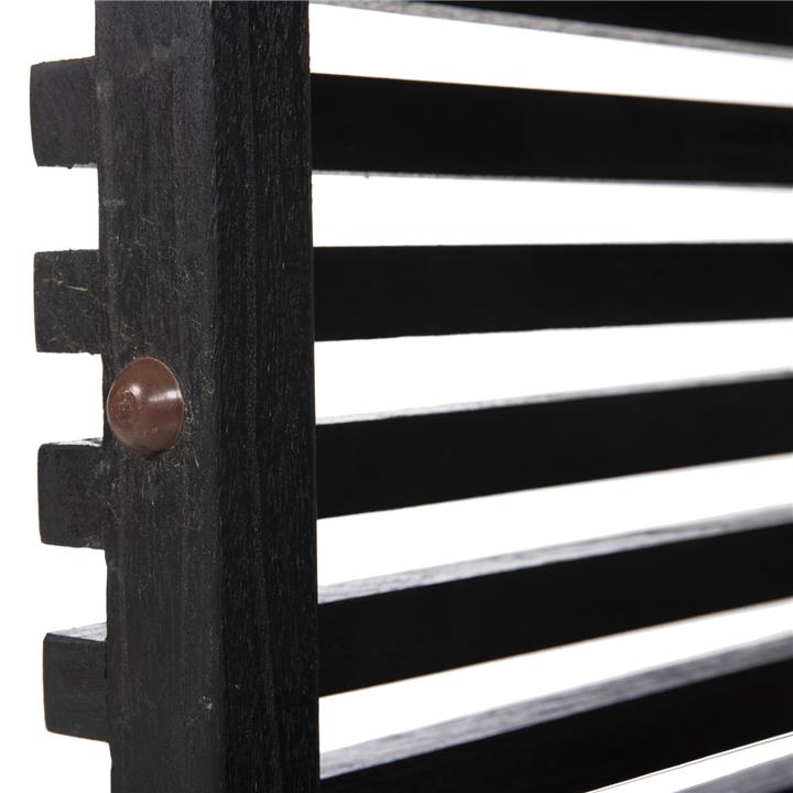BAR TABLE LEGS-BASE SQUARE FRANTZ HM9858.12 MINDI WOOD IN BLACK 40x40x90Hcm.
