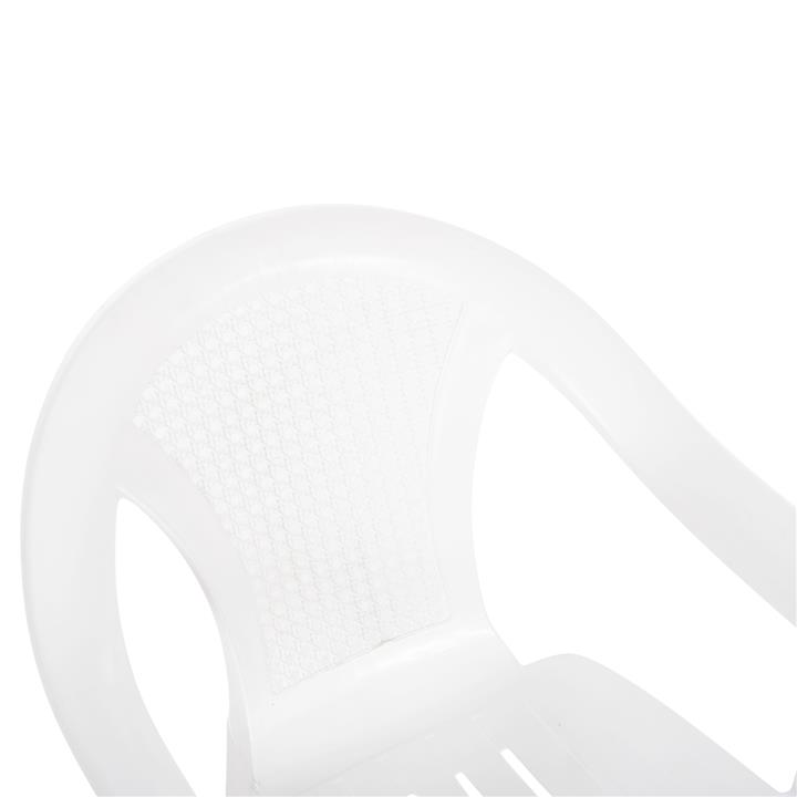 POLYPROPYLENE ARMCHAIR TUVANA HM6145.13 WHITE 57x59.5x77Hcm.