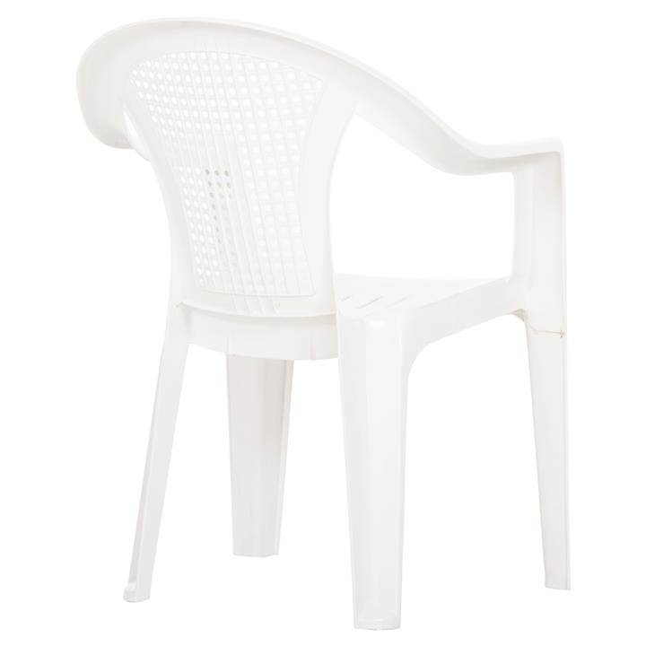 POLYPROPYLENE ARMCHAIR TUVANA HM6145.13 WHITE 57x59.5x77Hcm.