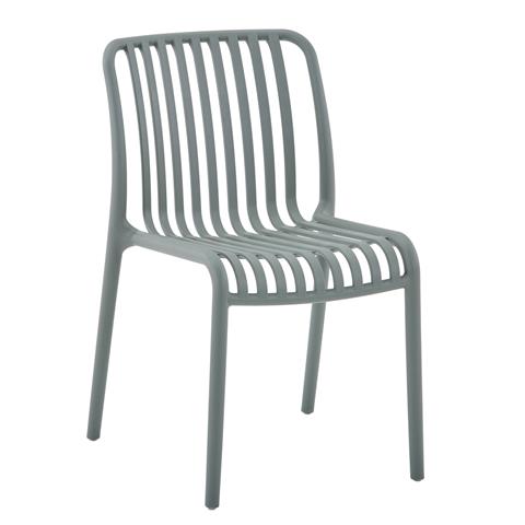 CHAIR OUTDOOR CONVEE HM6104.07 POLYPROPYLENE IN DARK OLIVE 52,5x44,5x79Hcm.