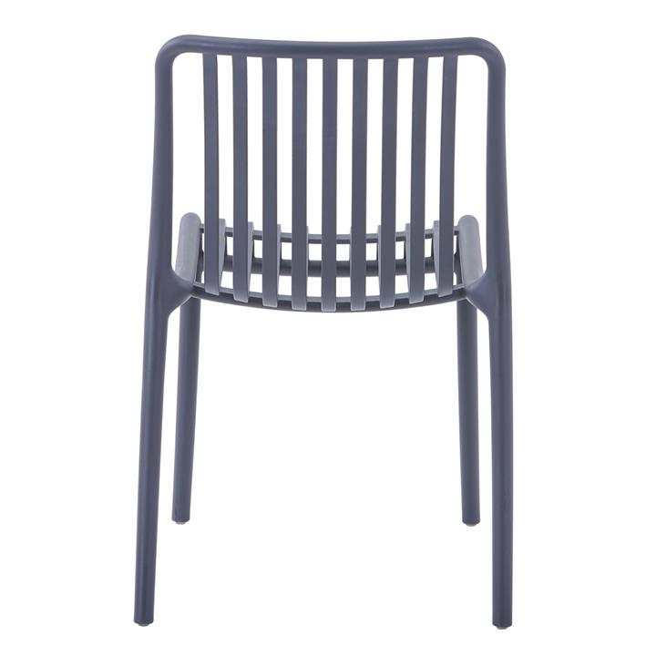 CHAIR OUTDOOR CONVEE HM6104.03 POLYPROPYLENE IN GREY 52,5x44,5x79Hcm.