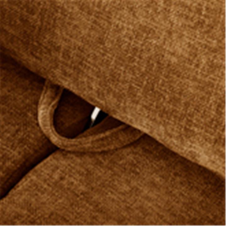 CORNER (LEFT) SOFA-BED CONVERT HM3268.02L BRICK RED FABRIC 283x188x100Hcm.