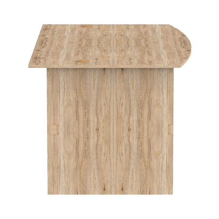 Work desk professional Anze pakoworld natural melamine 180x93.5x75cm