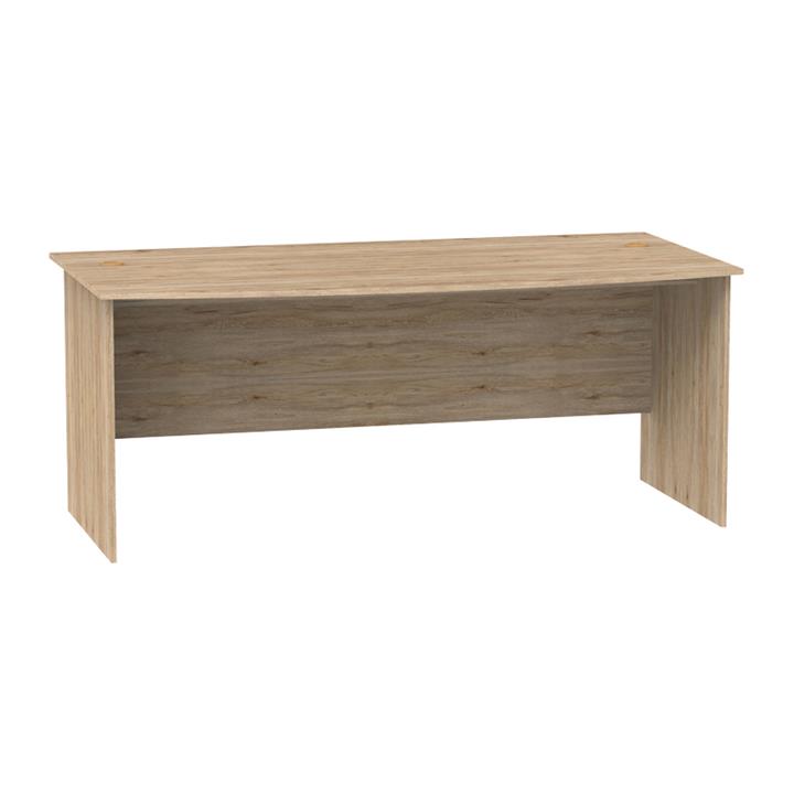 Work desk professional Anze pakoworld natural melamine 180x93.5x75cm