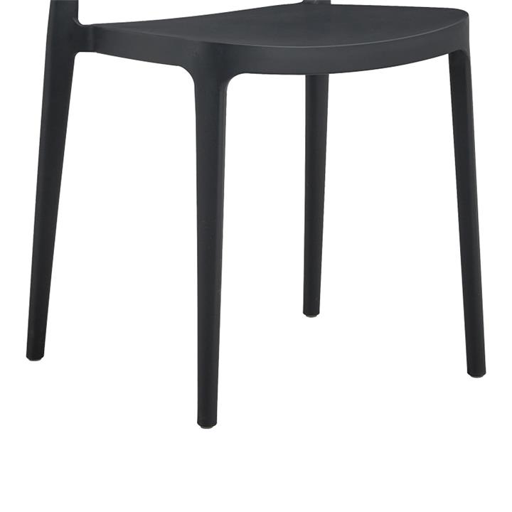 Καρέκλα Amvroan pakoworld με UV protection ανθρακί pp 51x49x79.5εκ