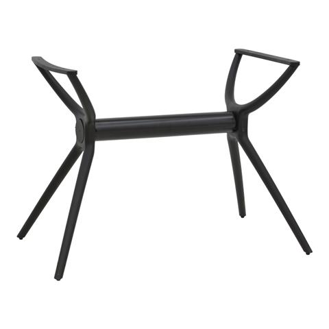 Table bash Herno pakoworld black pp 106x61x73cm