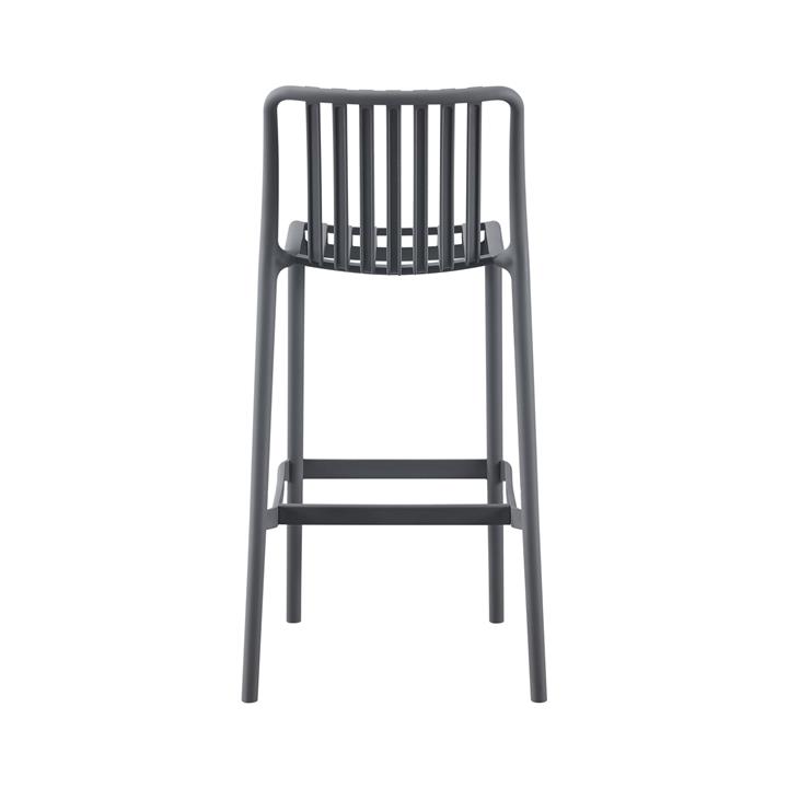 BAR STOOL POLYPROPYLENE CONVEE HM6098.03 GREY 38,5x49,5x102Hcm.