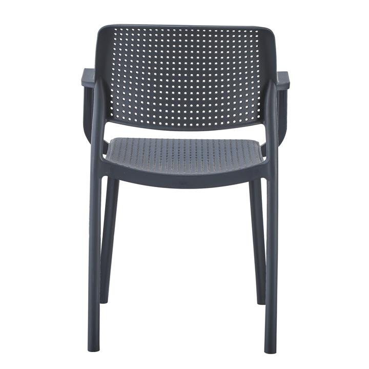 ARMCHAIR OUTDOOR COMFEE HM6102.03 POLYPROPYLENE IN GREY 54x57x83Hcm.