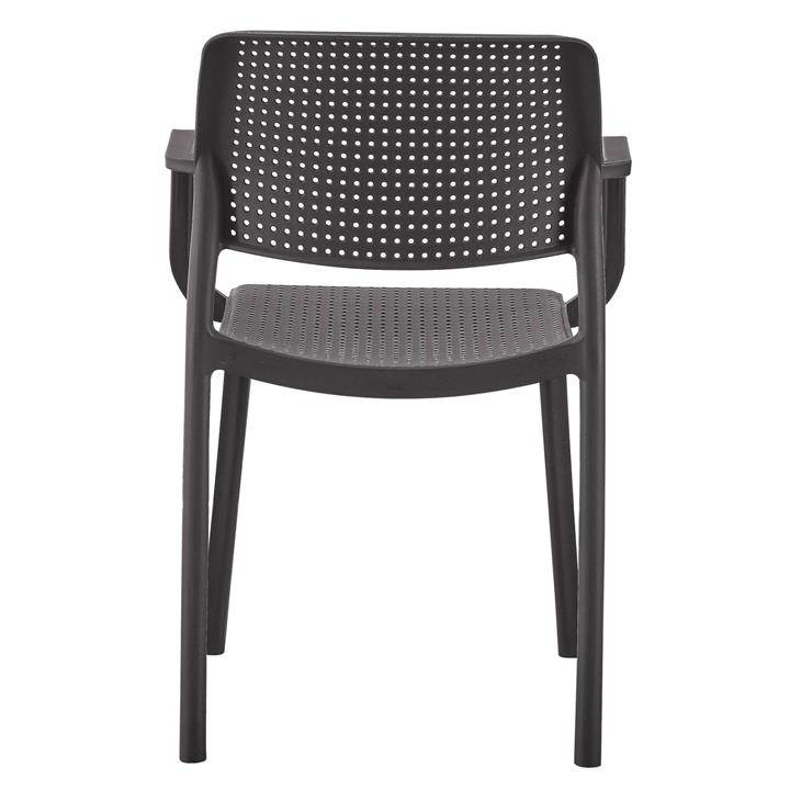 ARMCHAIR OUTDOOR COMFEE HM6102.09 POLYPROPYLENE IN BROWN 54x57x83Hcm.