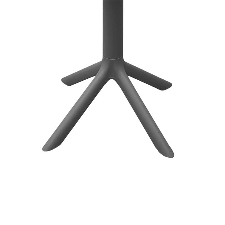 Merkon pakoworld pp table in anthracite shade D60x75cm