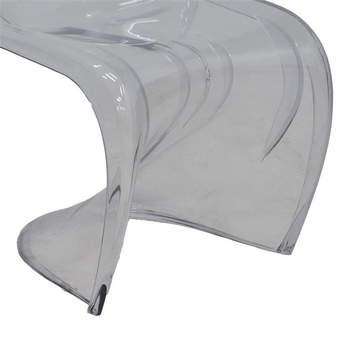 Chair Xyofa pakoworld PC clear 42x45x85cm