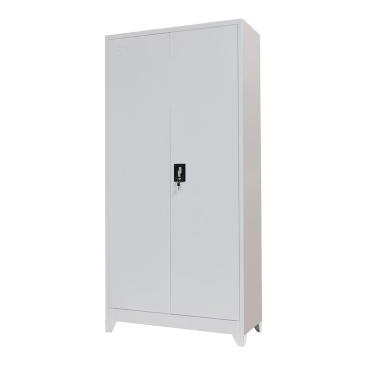 Wardrobe-column with metal legs Ugren pakoworld light gray aluminum 90x40x190cm
