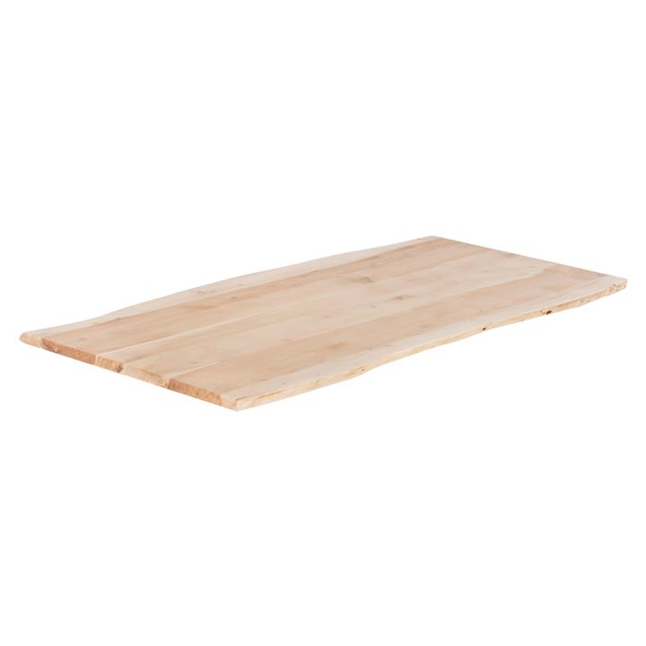 TABLETOP-SOLID ACACIA WOOD HM8506.21 NATURAL WOOD COLOR 200x95x4(thickness) cm.