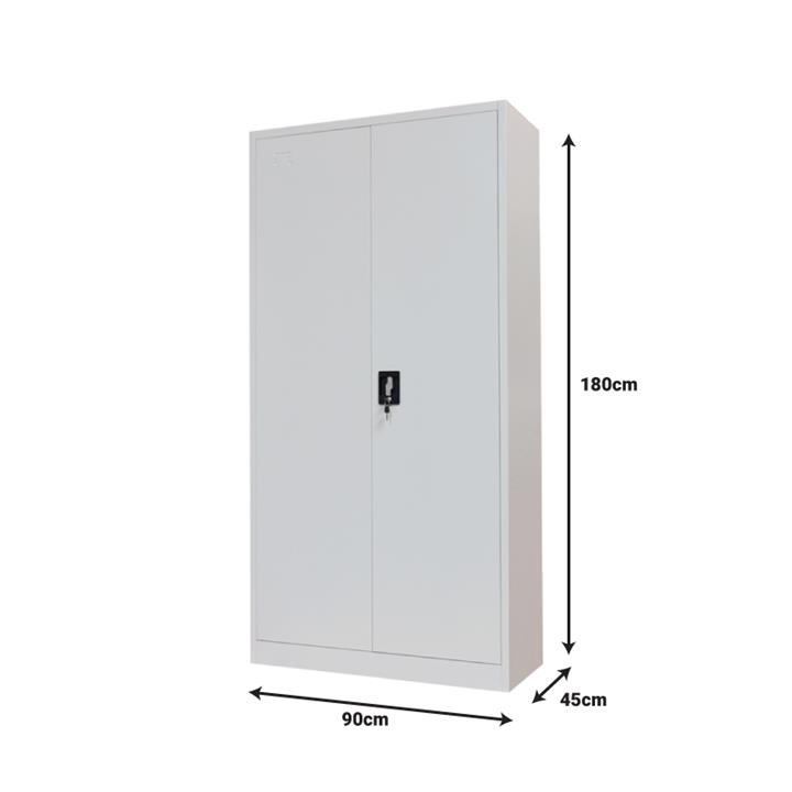 Zogi pakoworld light gray aluminum wardrobe-column 90x45x180cm