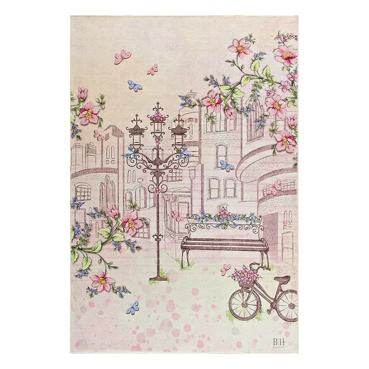 Χαλί Cool Art 9527 Ροζ