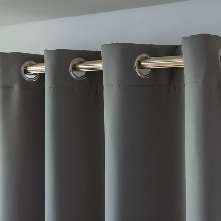 Ύφασμα κουρτίνας Blackout σκίασης Art 8400  Ύφασμα Φ280 Ανθρακίτης