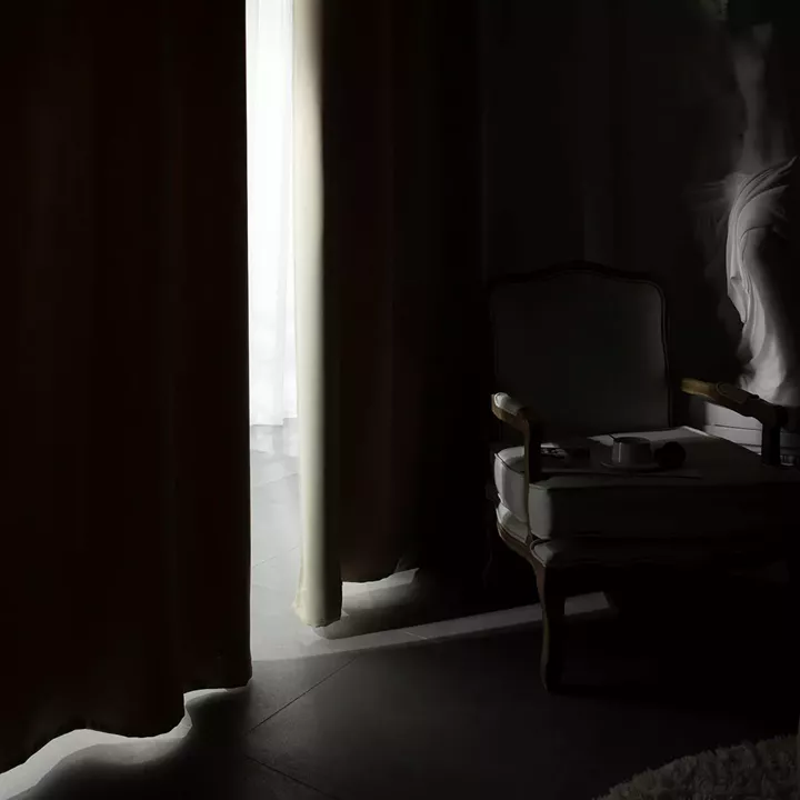 Κουρτίνα Blackout σκίασης με 8 κρίκους Art 8400  140x270 Άμμου