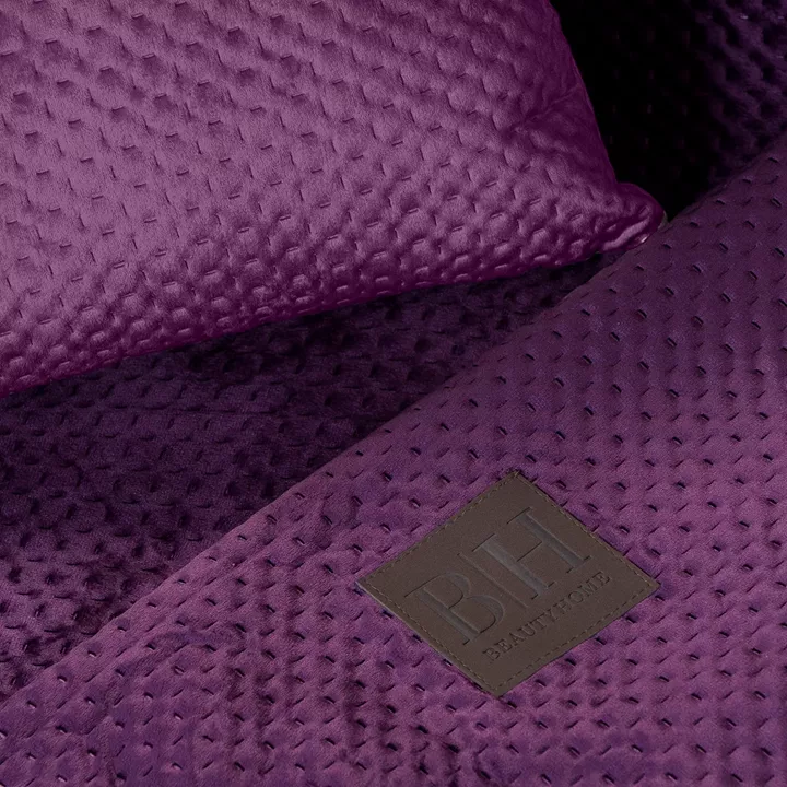 Ριχτάρι Τετραθέσιο Velvety 180x350 Art 8411 Μωβ