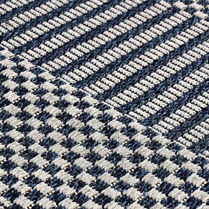 Πατάκι βαμβακερό Cocotton 9229 75x150 Γκρι,Μπλε