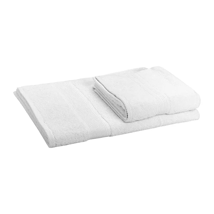 Πετσέτα Προσώπου Ξενοδοχείου Fluffy 550gsm 100% Cotton 50x100 Λευκό