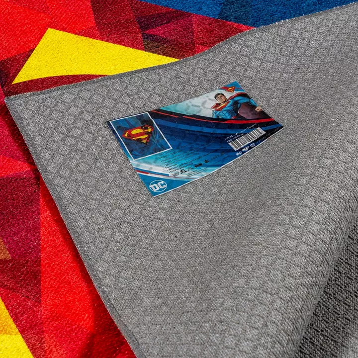 Πατάκι Art 6187 Superman 55x85 Μπλε