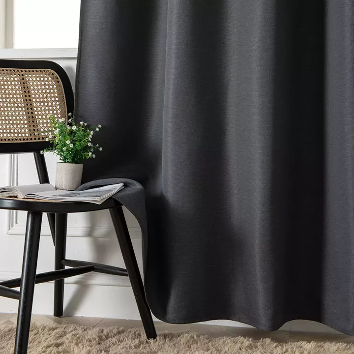 Ύφασμα κουρτίνας Blackout jacquard σκίασης Glare Art 8444 Φ280 Ανθαρκί
