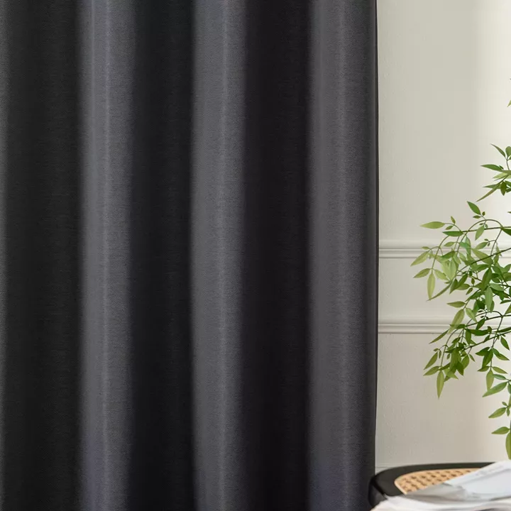 Ύφασμα κουρτίνας Blackout jacquard σκίασης Glare Art 8444 Φ280 Ανθαρκί