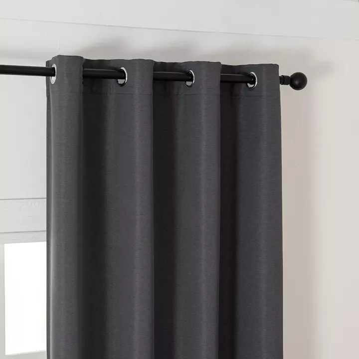 Ύφασμα κουρτίνας Blackout jacquard σκίασης Glare Art 8444 Φ280 Ανθαρκί