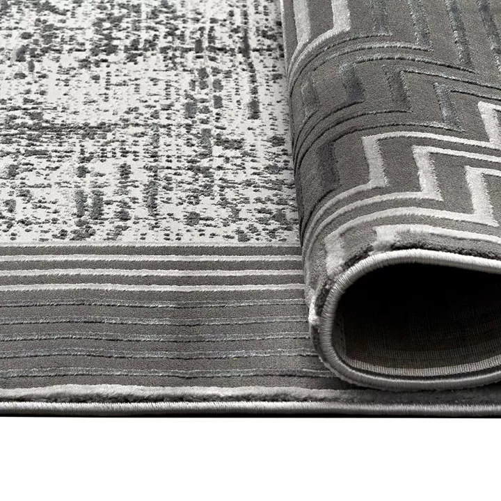 Χαλί Prestige Art 9324 160x230 Grey - Γκρι