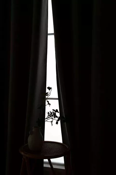 Κουρτίνα Full Blackout σκίασης με 8 κρίκους Total Art 8446 140x270 Μπεζ