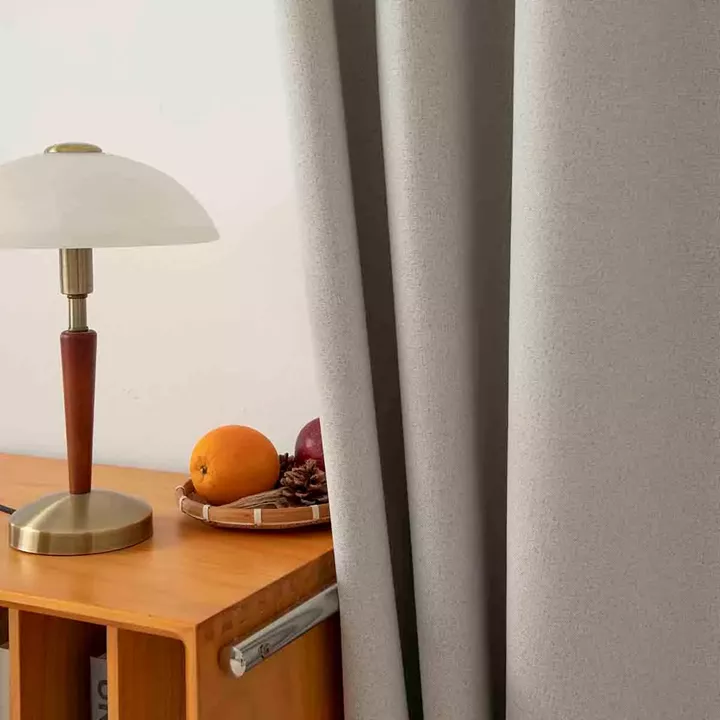 Ύφασμα κουρτίνας Full Blackout σκίασης Total Art 8446 Ύφασμα Φ280 Εκρού