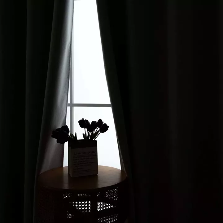 Κουρτίνα Full Blackout σκίασης με 8 κρίκους Total Art 8446 140x270 Ασημί
