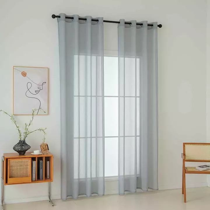 Υφασμα κουρίνας γάζα Sharp Art 8448 Φ300 Γκρι