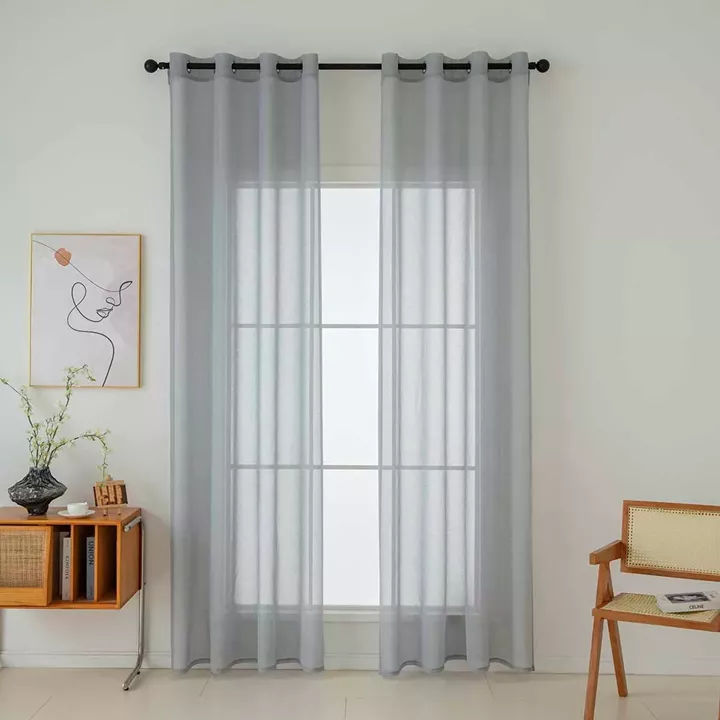 Υφασμα κουρίνας γάζα Sharp Art 8448 Φ300 Γκρι