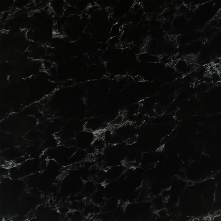 HPL (High Pressure Laminated) Επιφάνεια Τραπεζιού Απόχρωση Black Marble, UV