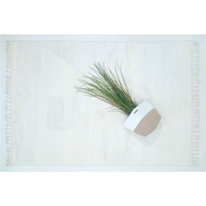Χαλί ezzo Neve Shaggy D109A1A CREAM