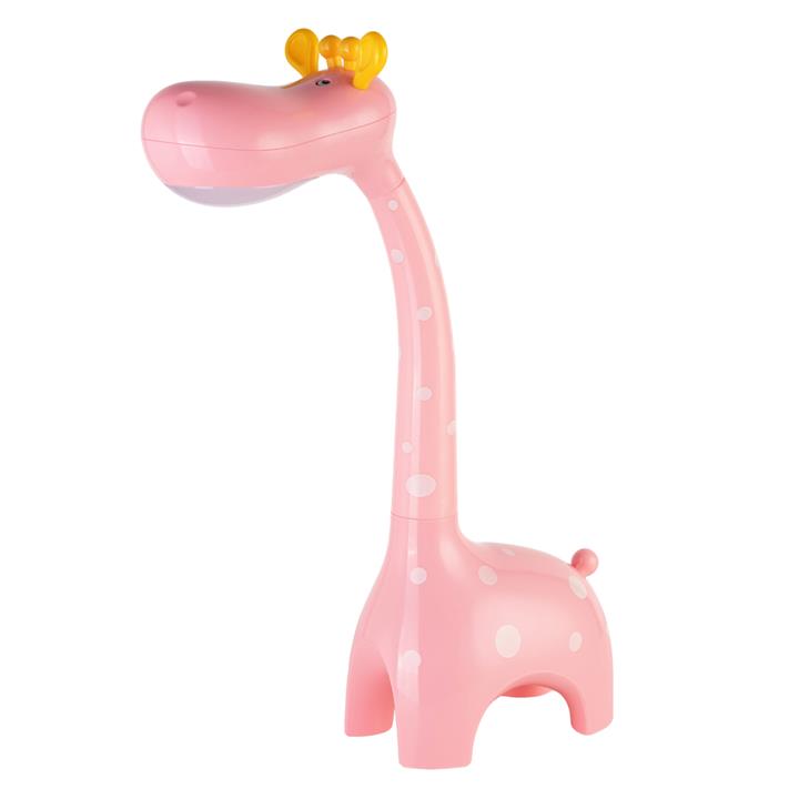 KIDS DESK LAMP LED BADOO GIRAFFE FIGURE HM4450.05 PINK ABS