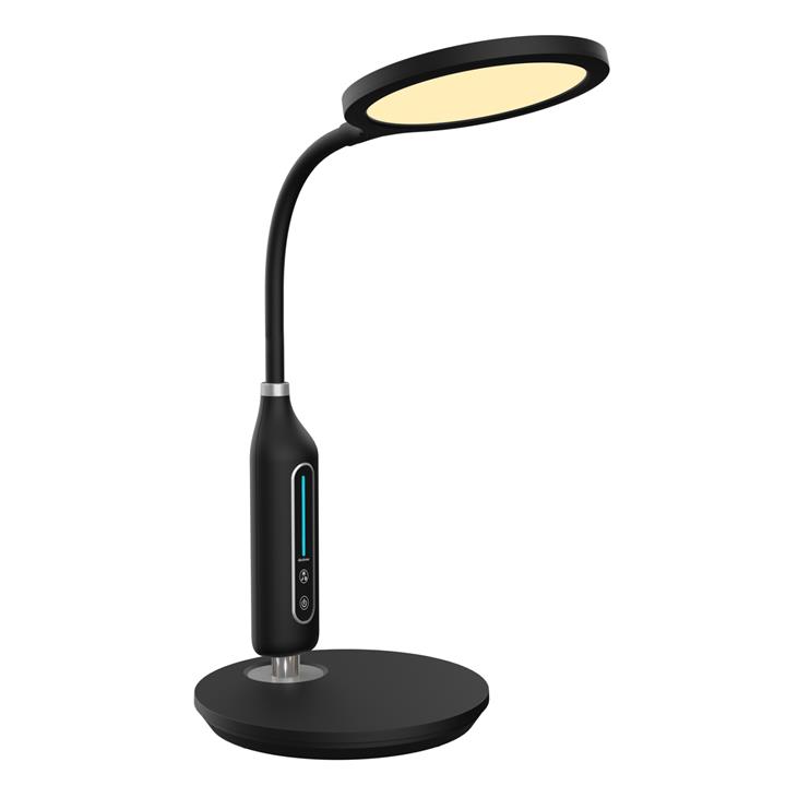 TABLE LAMP LED BLAIN HM4460.02 BLACK ABS & SILICONE
