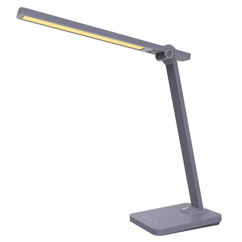 DESK LAMP LED BLAIN PRO HM4448.07 GREY COLOR ABS 17,3x12,5x39,9Hcm.