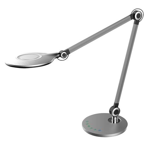 DESK LAMP LED BLAIN PRO HM4452.08 GREY-SILVER COLOR ABS 55,7x49,7Hcm.