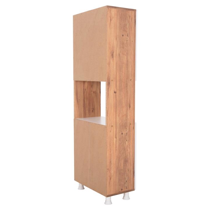 KITCHEN FURNITURE/CABINET RAD HM18196.04 MELAMINE IN NATURAL COLOR-WHITE 55,5x32x165Hcm.