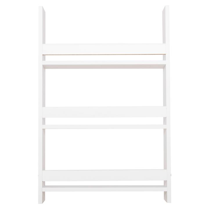 WALL SHELVES SANI HM18223.01 MELAMINE IN WHITE 60x10x90Hcm. (3 SHELVES)