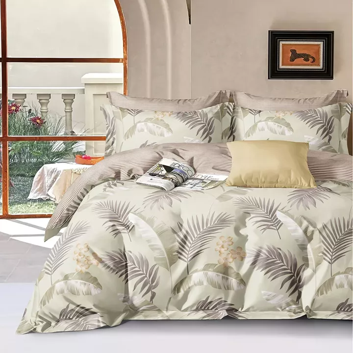 Σετ παπλωματοθήκη υπέρδιπλη Art 12621 Bizet 230x250 Πράσινο