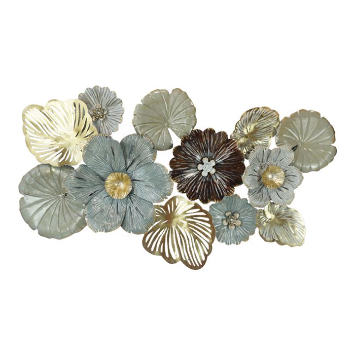 Wall decoration Printemps Inart metal colorful 95.9x3.8x54cm