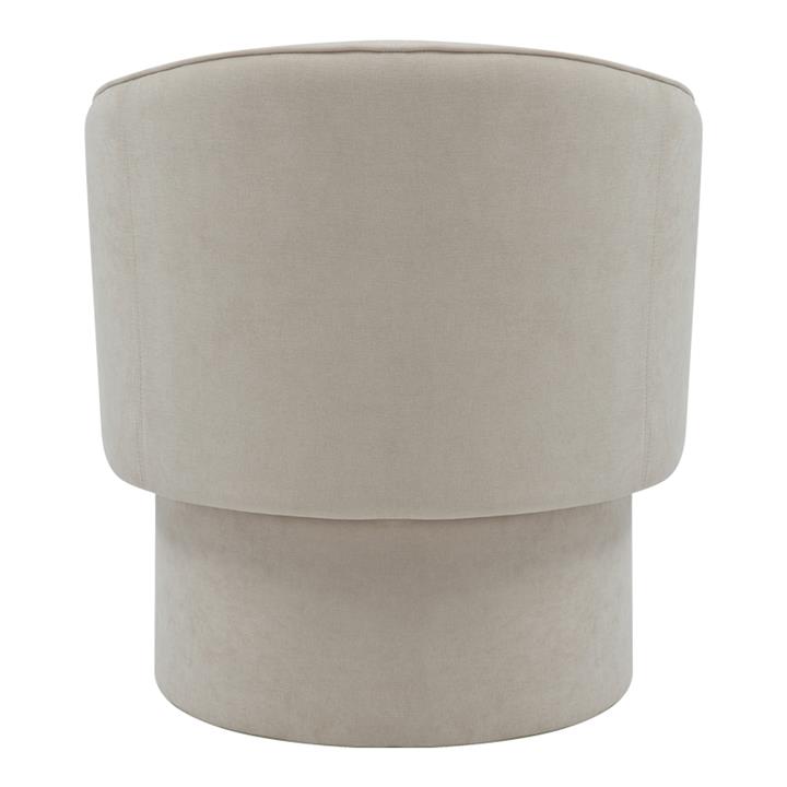 Armchair Playmob pakoworld fabric in beige shade 69x65x79cm