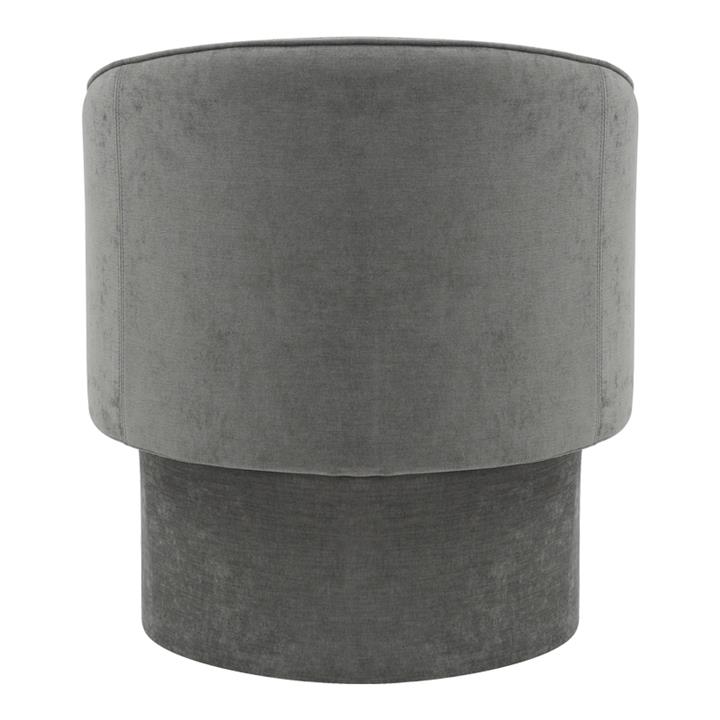 Armchair Playmob pakoworld fabric in gray shade 69x65x79cm